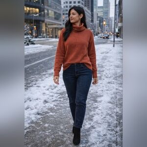 Uniqlo Women's Cowl Neck Sweater